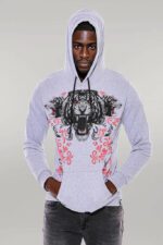 Patterned-Hooded-Silver-Grey-Sweatshirt-Wessi-2