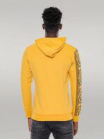 Patterned-Hooded-Zippered-Yellow-Sweatshirt-Wessi-3