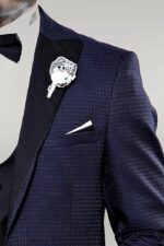 Patterned-Jacket-Combined-Navy-Blue-Tuxedo-Wessi-2