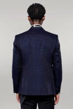 Patterned-Jacket-Combined-Navy-Blue-Tuxedo-Wessi-3