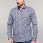 Patterned Long Sleeve Shirt | Wessi