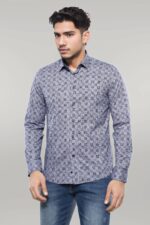 Patterned Long Sleeve Shirt