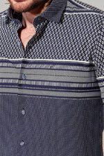 Patterned-Navy-Blue-Men-Shirt-Wessi-1