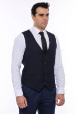 Patterned-Navy-Blue-V-Neck-Vest-Wessi-2