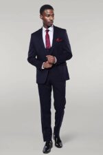 Patterned-Navy-Blue-Vested-Suit-Wessi-1