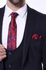 Patterned-Navy-Blue-Vested-Suit-Wessi-2