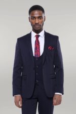 Patterned-Navy-Blue-Vested-Suit-Wessi-5