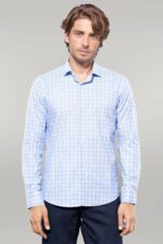 Patterned-Plaid-Light-Blue-Shirt-Wessi-1