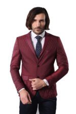 Patterned-Quilted-Burgundy-Men-Blazer-Wessi-5