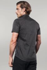 Patterned-Short-Sleeves-Khaki-Men-Shirt-Wessi-2
