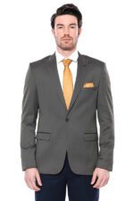 Patterned-Slim-Fit-Brown-Men-Blazer-Wessi-4