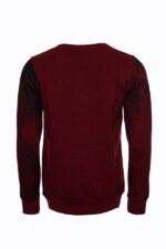 Patterned-Slim-Fit-Brown-Sweatshirt-Wessi-2