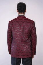 Patterned-Slim-Fit-Burgundy-Men-Tuxedo-Jacket-Wessi-4