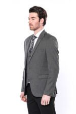 Patterned-Slim-Fit-Dark-Grey-Men-Blazer-Wessi-6