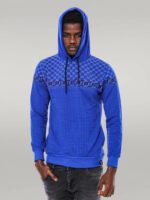 Patterned-Slim-Fit-Indigo-Blue-Sweatshirt-Wessi-4