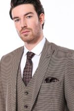 Patterned-Slim-Fit-Light-Brown-Men-Blazer-Wessi-1
