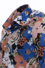 Patterned-Slim-Fit-Long-Sleeves-Brown-Men-Shirt-Wessi-1