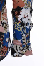 Patterned-Slim-Fit-Long-Sleeves-Brown-Men-Shirt-Wessi-3