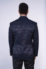 Patterned-Slim-Fit-Navy-Blue-Men-Singer-Tuxedo-Blazer-Wessi-4