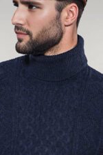 Patterned-Turtleneck-Navy-Knitwear-Wessi-1