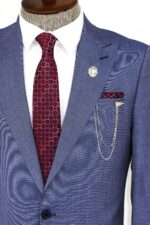 Patterned-Two-Piece-Blue-Men-Suit-Wessi-1