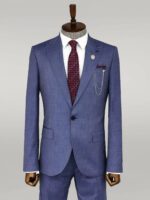 Patterned-Two-Piece-Blue-Men-Suit-Wessi-5