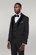 Patterned-Velvet-Lapel-Black-Men-Tuxedo-Wessi-4