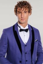 Patterned-Velvet-Lapel-Blue-Men-Tuxedo-Wessi-2