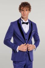 Patterned-Velvet-Lapel-Blue-Men-Tuxedo-Wessi-3