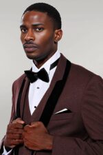 Patterned-Velvet-Lapel-Burgundy-Groom-Suit-Wessi-2