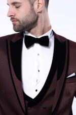 Patterned-Velvet-Lapel-Burgundy-Tuxedo-Wessi-2