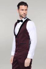 Patterned-Velvet-Lapel-Burgundy-Tuxedo-Wessi-5