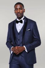Patterned-Velvet-Lapel-Navy-Blue-Men-Tuxedo-Wessi-7