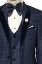 Patterned-Velvet-Lapel-Navy-Blue-Men-Tuxedo-Wessi-9