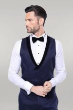 Patterned-Velvet-Lapel-Navy-Tuxedo-Wessi-5