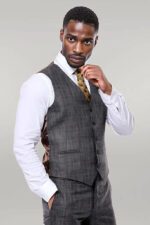 Patterned-Vested-Slim-Fit-Black-Mens-Suit-Wessi-7