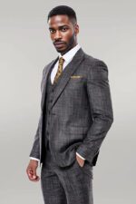 Patterned-Vested-Slim-Fit-Black-Mens-Suit-Wessi-9