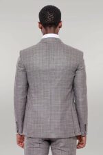 Patterned-Vested-Slim-Fit-Brown-Men-Suit-Wessi-3