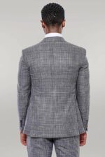 Patterned-Vested-Slim-Fit-Dark-Grey-Mens-Suit-Wessi-3