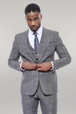 Patterned-Vested-Slim-Fit-Dark-Grey-Mens-Suit-Wessi-4