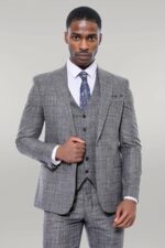 Patterned-Vested-Slim-Fit-Dark-Grey-Mens-Suit-Wessi-5