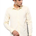 Patterned Yellow Casual Shirt | Wessi - Wessi