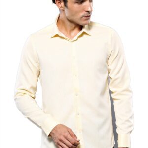 Patterned Yellow Casual Shirt | Wessi - Wessi