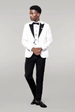 Peak-Lapel-3-Piece-White-Tuxedo-Wessi-1