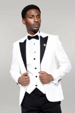 Peak-Lapel-3-Piece-White-Tuxedo-Wessi-4