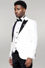 Peak-Lapel-3-Piece-White-Tuxedo-Wessi-9