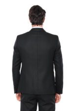 Peak-Lapel-Black-Blazer-Wessi-3