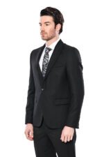 Peak-Lapel-Black-Blazer-Wessi-6