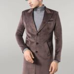 Peak Lapel Mink Men Coat - Wessi