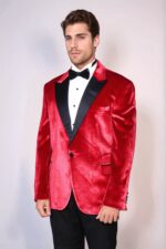 Peak-Lapel-Velvet-Red-Men-Wedding-Tuxedo-Blazer-Wessi-2